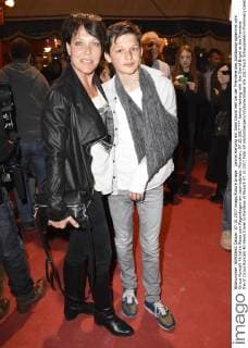 Janina Hartwig with Son David Bright at the Premiere the of Circus Roncalli 40 Years travel to Rainbow at Munich 07 10 2017 Foto:xP.xSchönbergerx xFuturexImage