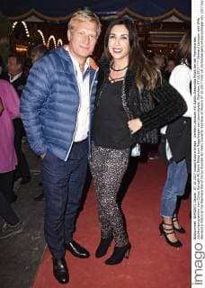 Gerhard Leinauer with Wife Alexandra Polzin at the Premiere the of Circus Roncalli 40 Years travel to Rainbow at Munich 07 10 2017 Foto:xP.xSchönbergerx xFuturexImage