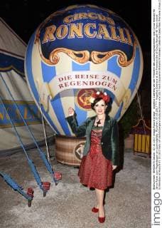 Angelika Zwerenz at the Premiere the of Circus Roncalli 40 Years travel to Rainbow at Munich 07 10 2017 Foto:xP.xSchönbergerx xFuturexImage