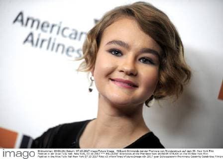 MILLICENT Simmonds at the Premiere from WONDER STRUCK on the 55 New York Film Festival in the Alice Tully Hall New York 07 10 2017 Foto:xD.xVanxTinex xFuturexImage