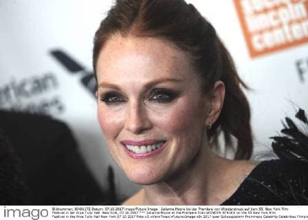 Julianne Moore at the Premiere from WONDER STRUCK on the 55 New York Film Festival in the Alice Tully Hall New York 07 10 2017 Foto:xD.xVanxTinex xFuturexImage