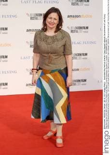 Australian film festival director Clare Stewart attends the premiere of Last Flying Flag during the 61st BFI London Film Festival at Odeon Cinema Leicester Square in London. OCTOBER 8th 2017  TSTx172369