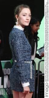 American actress Saoirse Ronan attends the Love Gala & European Premiere of On Chesil Beach during the 61st BFI London Film Festival in London. OCTOBER 8th 2017  RHDx172371