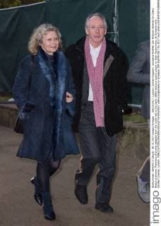 . 08 10 2017. London, United Kingdom. Annalena McAfee, Ian McEwan attends On Chesil Beach premiere. Premiere of drama adapted from his novel set in the early 1960s about a young couple on their honeymoon, at Embankment Garden Cinema, London.  xNilsxJorgensenx xi-Imagesx IIM-16079-0017