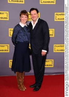 Lina Beckmann and Charly Hübner Feel Them to sometimes burnt out and empty the Film Festival Hamburg 2017 in Cinemaxx Cinema at Dammtor in Hamburg Hamburg 08 10 2017 Please Caption Imago Michael Wigglesworth