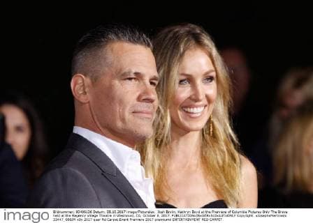 Josh Brolin, Kathryn Boyd at the Premiere of Columbia Pictures Only The Brave held at the Regency Village Theatre in Westwood, CA, October 8, 2017.  Copyright: xJosephxMartinezx 33447_066JM