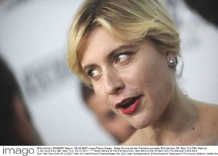 Greta Gerwig at the Premiere from Lady Bird on the 55 New York Film Festival in the Alice Tully Hall New York 08 10 2017 Foto:xD.xVanxTinex xFuturexImage