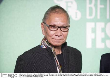 . 08 10 2017. London, United Kingdom. Director Takashi Miike at the Blade of the Immortal premiere during the London Film Festival.  xGustavoxValientex xi-Imagesx IIM-16084-0006