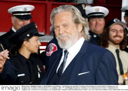 Jeff Bridges at the Only The brave Film Premiere at 8 10 2017 in Westwood Los Angeles Only The brave Film premiere in Los Angeles 2017