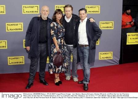 Lars Becker Jessica Black Nicolas Ofczarek and Fritz Karl at the Premiere Reich Or Dead on the 25 Film Festival Hamburg 2017 in Cinemaxx Dammtor Hamburg 07 10 2017 Foto:xgbrcix xFuturexImage