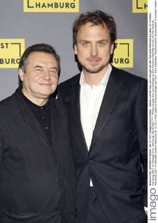 Alexey Uchitel and Lars Eidinger at the Premiere Mathilde on the 25 Film Festival Hamburg 2017 in Passage Cinema Hamburg 08 10 2017 Foto:xgbrcix xFuturexImage