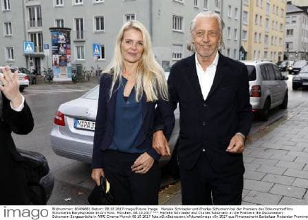 Marieke Schroeder and Charles Schumann at the Premiere the Documentary Schumann Bargespräche in ARRI Cinema Munich 08 10 2017 Foto:xD.xBedrosianx xFuturexImage