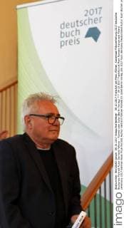 09 10 2017 Frankfurt at Main Romans Kaisersaal Award ceremony 2017 German Book Prize Portrait Author Gerhard Falkner Romeo Or Juliet Berlin Verlag