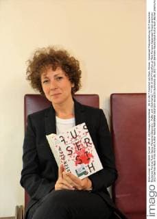 09 10 2017 Frankfurt at Main Romans Kaisersaal Award ceremony 2017 German Book Prize Portrait Author Sasha MARIANNA Salzmann except to Suhrkamp