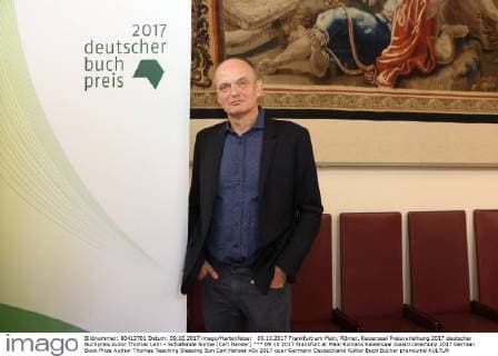 09 10 2017 Frankfurt at Main Romans Kaisersaal Award ceremony 2017 German Book Prize Author Thomas Teaching Sleeping Sun Carl Hanser