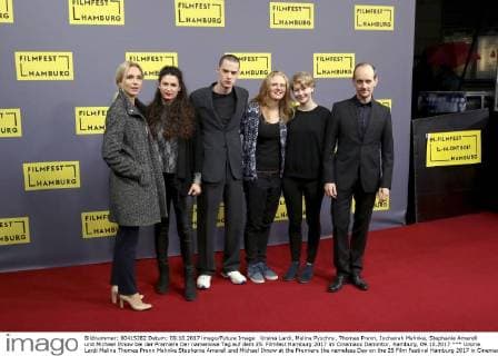 Ursina Lardi Melina Thomas Prenn Mahnke Stephanie Amarell and Michael Ihnow at the Premiere the nameless Day on the 25 Film Festival Hamburg 2017 in Cinemaxx Dammtor Hamburg 09 10 2017 Foto:xC.xTamckex xFuturexImage