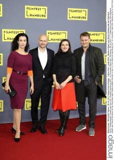 Katja Kolm Lukas Miko Barbara Albert and Devid Striesow at the Premiere Light Mademoiselle Paradis on the 25 Film Festival Hamburg 2017 in Cinemaxx Dammtor Hamburg 09 10 2017 Foto:xC.xTamckex xFuturexImage
