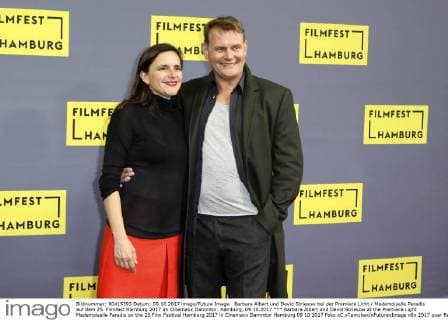 Barbara Albert and Devid Striesow at the Premiere Light Mademoiselle Paradis on the 25 Film Festival Hamburg 2017 in Cinemaxx Dammtor Hamburg 09 10 2017 Foto:xC.xTamckex xFuturexImage
