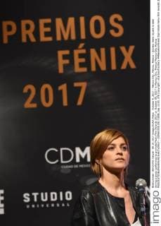 October 9, 2017 - Mexico City, Mexico, Mexico - Actress Irene Azuela is seen during a press conference to promote Fenix Film Awards 2017 on October 09, 2017 in Mexico City, Mexico Mexico City Mexico  - ZUMAn230 20171009_zaa_n230_378 Copyright: xCarlosxTischlerx