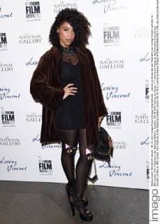 Lianne Le Havas at the Premiere from Loving Vincent on the 61 BFI London Film Festival in the National Gallery London 09 10 2017 Lianne Le Havas  Foto:xS.xVasx xFuturexImage