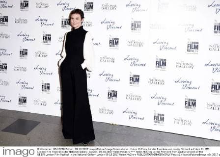 Helen McCrory at the Premiere from Loving Vincent on the 61 BFI London Film Festival in the National Gallery London 09 10 2017 Helen McCrory  Foto:xS.xVasx xFuturexImage