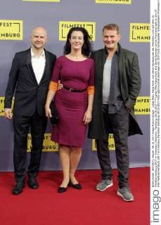 Lukas Miko Katja Kolm and Devid Striesow at the Premiere Light on the 25 Film Festival Hamburg 2017 in Cinemaxx Dammtor Hamburg 09 10 2017 Foto:xgbrcix xFuturexImage