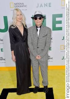 Corey Feldman and Courtney Anne Mitchell at the Jane National Geographic Documentary Film Premiere at 9 10 2017 in Los Angeles Jane Film premiere in Los Angeles 2017