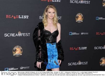 October 10, 2017 - Hollywood, California, U.S. - Lydia Hearst attends The 2017 Screamfest World Premiere Of Dead Ant held at the TCL Chinese Theatre in Hollywood, California on Oct 10, 2017. 2017 Hollywood U.S. - ZUMAl86_ 20171010_zaf_l86_063 Copyright: xDavexLongendykex