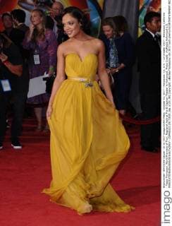 October 10, 2017 - Hollywood, CA, U.S. - 10 October 2017 - Hollywood, California - Tessa Thompson. World Premiere of Thor: Ragnarok held at The El Capitan Theater in Hollywood. Photo Credit: AdMedia Hollywood U.S. - ZUMAa123 20171010_zaa_a123_082 Copyright: xBirdiexThompsonx