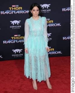 October 10, 2017 - Hollywood, CA, U.S. - 10 October 2017 - Hollywood, California - Chloe Bennett. World Premiere of Thor: Ragnarok held at The El Capitan Theater in Hollywood. Photo Credit: AdMedia Hollywood U.S. - ZUMAa123 20171010_zaa_a123_125 Copyright: xBirdiexThompsonx
