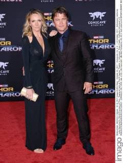 October 10, 2017 - Hollywood, CA, U.S. - 10 October 2017 - Hollywood, California - Luke Hemsworth. World Premiere of Thor: Ragnarok held at The El Capitan Theater in Hollywood. Photo Credit: AdMedia Hollywood U.S. - ZUMAa123 20171010_zaa_a123_106 Copyright: xBirdiexThompsonx