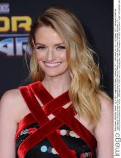 October 10, 2017 - Hollywood, CA, U.S. - 10 October 2017 - Hollywood, California - Lydia Hearst. World Premiere of Thor: Ragnarok held at The El Capitan Theater in Hollywood. Photo Credit: AdMedia Hollywood U.S. - ZUMAa123 20171010_zaa_a123_164 Copyright: xBirdiexThompsonx