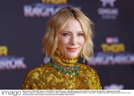 Cate Blanchett at the Premiere of Marvel Studios Thor: Ragnarok held at El Capitan Theatre in Hollywood, CA, October 10, 2017.  Copyright: xJosephxMartinezx 33448_001JM