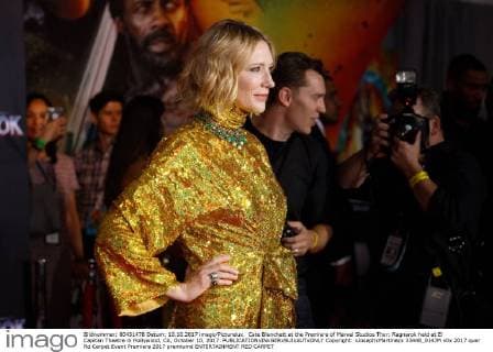 Cate Blanchett at the Premiere of Marvel Studios Thor: Ragnarok held at El Capitan Theatre in Hollywood, CA, October 10, 2017.  Copyright: xJosephxMartinezx 33448_014JM