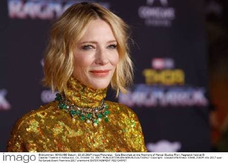 Cate Blanchett at the Premiere of Marvel Studios Thor: Ragnarok held at El Capitan Theatre in Hollywood, CA, October 10, 2017.  Copyright: xJosephxMartinezx 33448_016JM