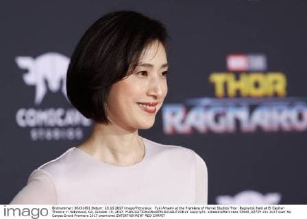 Yuki Amami at the Premiere of Marvel Studios Thor: Ragnarok held at El Capitan Theatre in Hollywood, CA, October 10, 2017.  Copyright: xJosephxMartinezx 33448_027JM