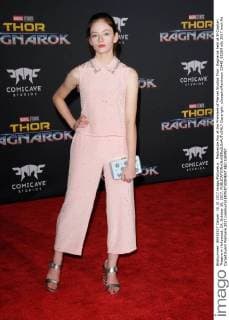 Mackenzie Foy at the Premiere of Marvel Studios Thor: Ragnarok held at El Capitan Theatre in Hollywood, CA, October 10, 2017.  Copyright: xJosephxMartinezx 33448_053JM