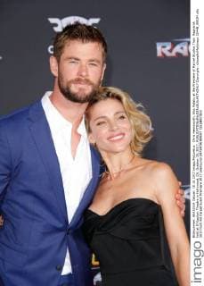 Chris Hemsworth, Elsa Pataky at the Premiere of Marvel Studios Thor: Ragnarok held at El Capitan Theatre in Hollywood, CA, October 10, 2017.  Copyright: xJosephxMartinezx 33448_060JM