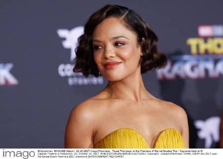 Tessa Thompson at the Premiere of Marvel Studios Thor: Ragnarok held at El Capitan Theatre in Hollywood, CA, October 10, 2017.  Copyright: xJosephxMartinezx 33448_100JM