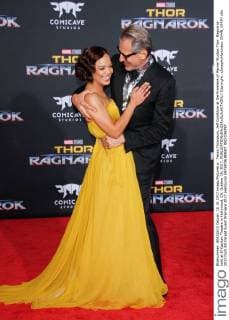 Tessa Thompson, Jeff Goldblum at the Premiere of Marvel Studios Thor: Ragnarok held at El Capitan Theatre in Hollywood, CA, October 10, 2017.  Copyright: xJosephxMartinezx 33448_104JM