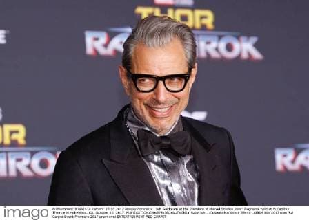 Jeff Goldblum at the Premiere of Marvel Studios Thor: Ragnarok held at El Capitan Theatre in Hollywood, CA, October 10, 2017.  Copyright: xJosephxMartinezx 33448_108JM