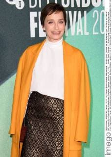 Kristin Scott Thomas at the Premiere from The Party on the 61 BFI London Film Festival in Embankment Gardens Cinema London 10 10 2017 Kristin Scott Thomas  Foto:xS.xVasx xFuturexImage