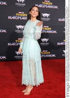 Chloe Bennet at the Thor Film Premiere at 10 10 2017 in Hollywood Los Angeles Thor Film premiere in Los Angeles 2017