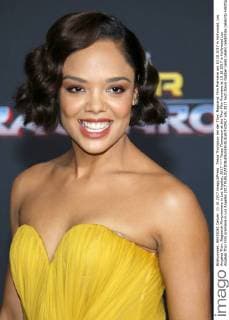 Tessa Thompson at the Thor Film Premiere at 10 10 2017 in Hollywood Los Angeles Thor Film premiere in Los Angeles 2017