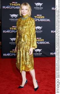 Cate Blanchett at the Thor Film Premiere at 10 10 2017 in Hollywood Los Angeles Thor Film premiere in Los Angeles 2017