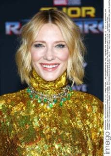 Cate Blanchett at the Thor Film Premiere at 10 10 2017 in Hollywood Los Angeles Thor Film premiere in Los Angeles 2017