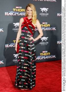 Lydia Hearst at the Thor Film Premiere at 10 10 2017 in Hollywood Los Angeles Thor Film premiere in Los Angeles 2017