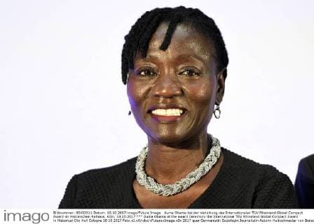 Auma Obama at the award Ceremony the International TÜV Rhineland Global Compact Award in Historical City Hall Cologne 10 10 2017 Foto:xJ.xKrickx xFuturexImage