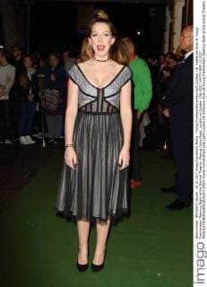 Young Frankenstein press night London, UK. Katherine Ryan at Young Frankenstein Opening Night at the Garrick Theatre, Charing Cross Road, London on October 10th 2017 LMK73-J892-111017 