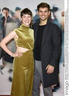 Victoria Schulz and Lucas Reiber at the Premiere the Cinema the invisible We want Life in Cinema International Berlin 10 10 2017 Foto:xF.xKernx xFuturexImage